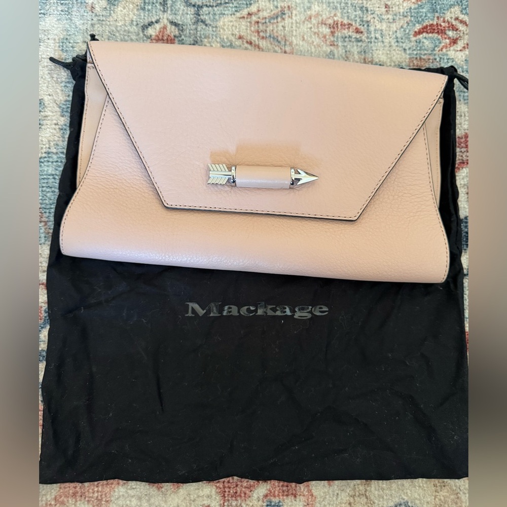 Mackage Taupe Suede Interior Bag